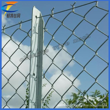 Galvanized Chain Link Fence / Low Chain Link Fencing